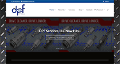 Desktop Screenshot of dpfservicesllc.com